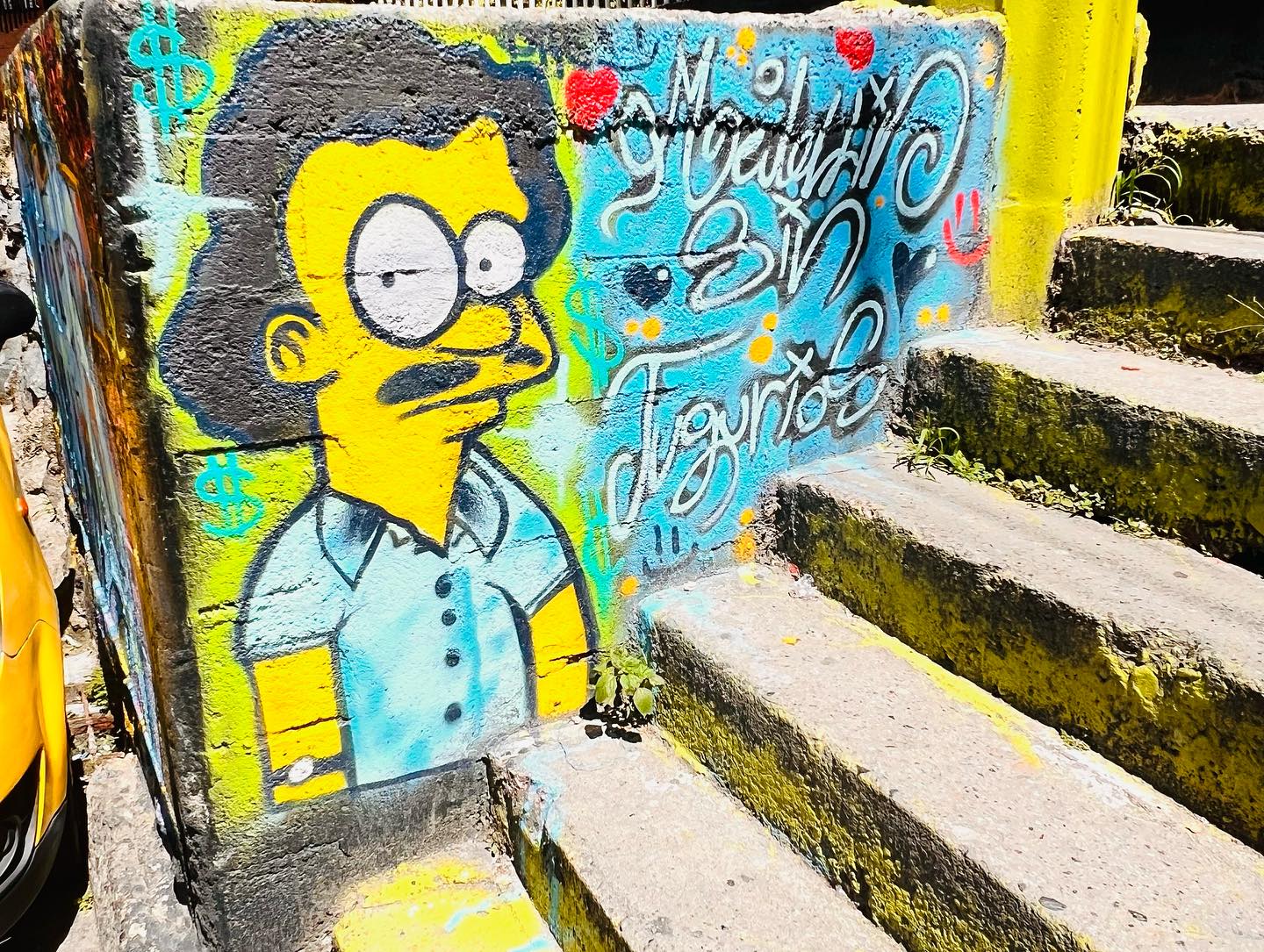 We got to see the sites where Pablo Escobar was part of Medellin