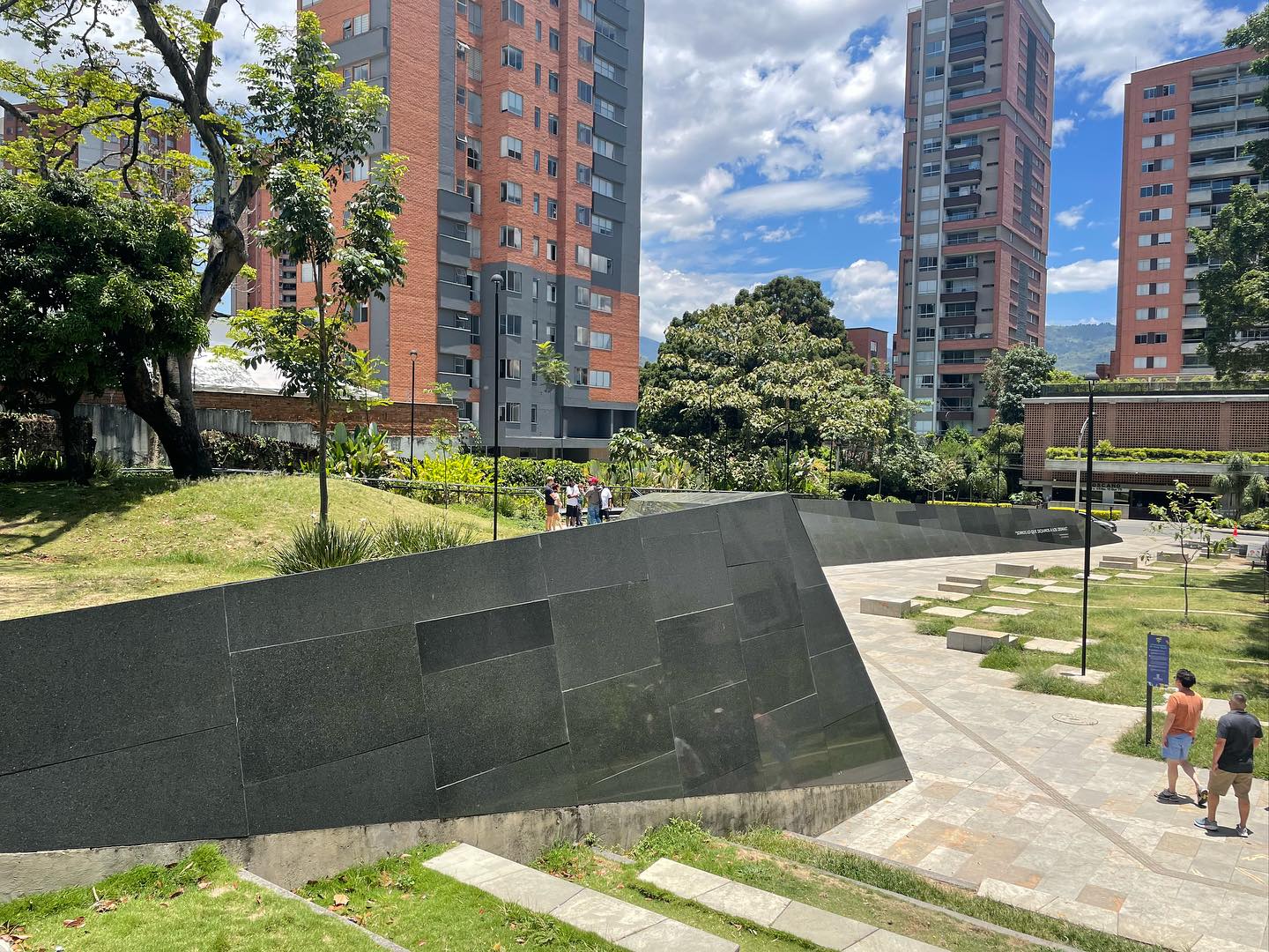 We got to see the sites where Pablo Escobar was part of Medellin