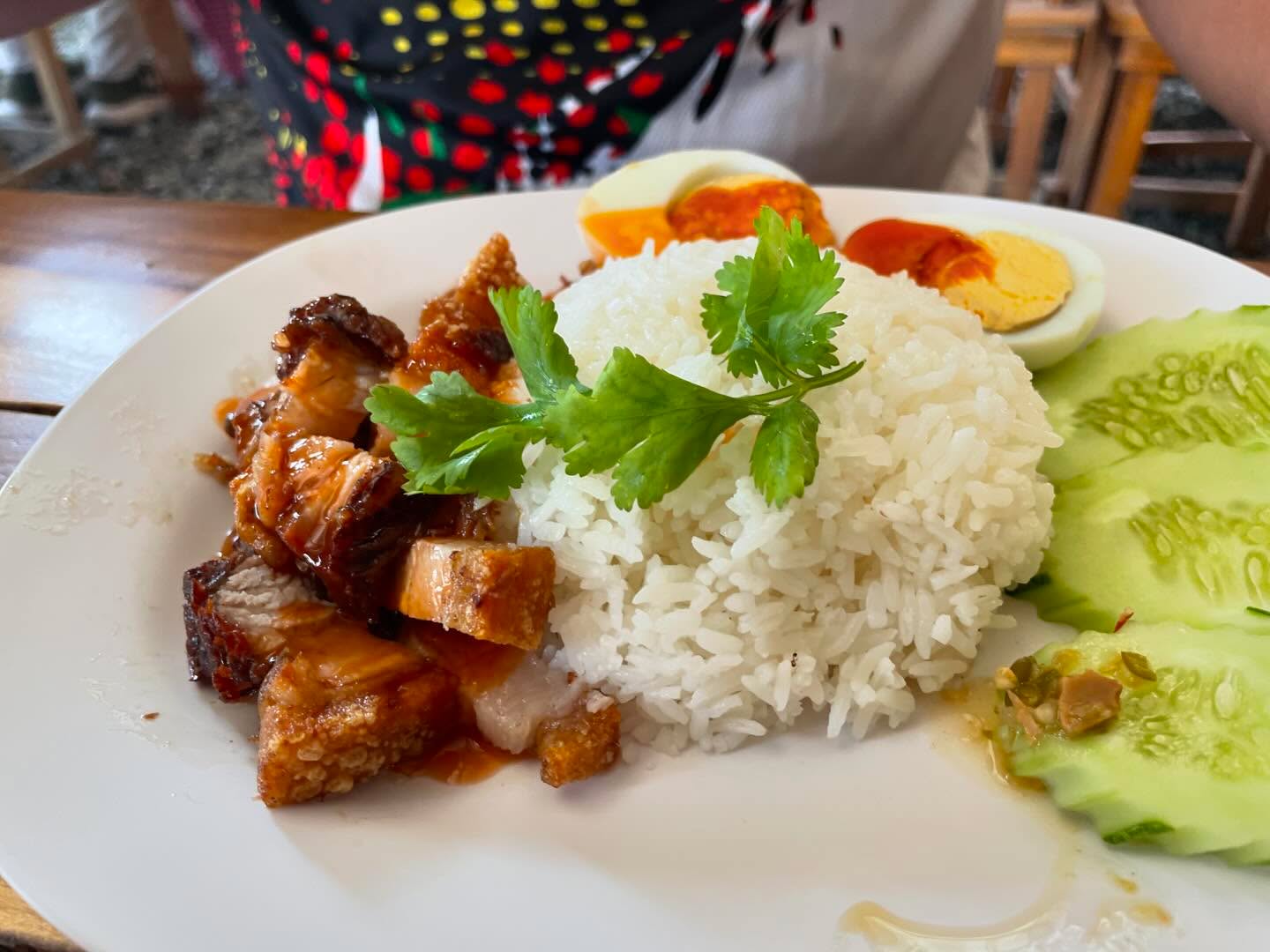 Great outdoor Thai restaurant in Koh Samui