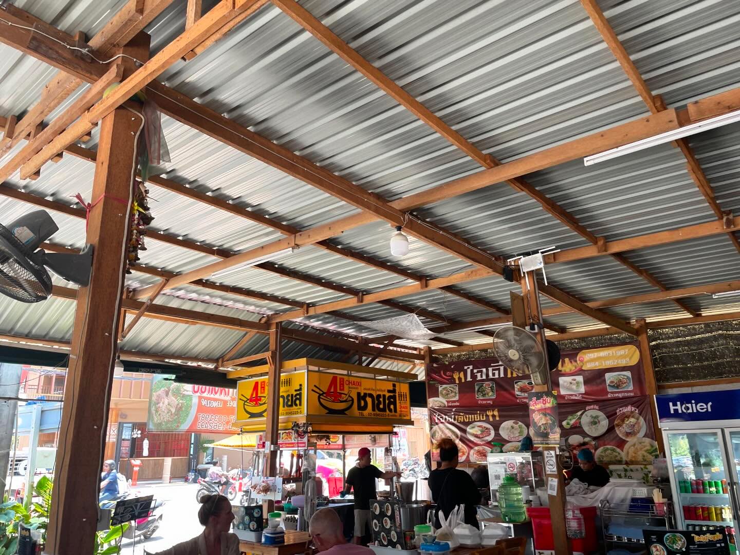 Great outdoor Thai restaurant in Koh Samui