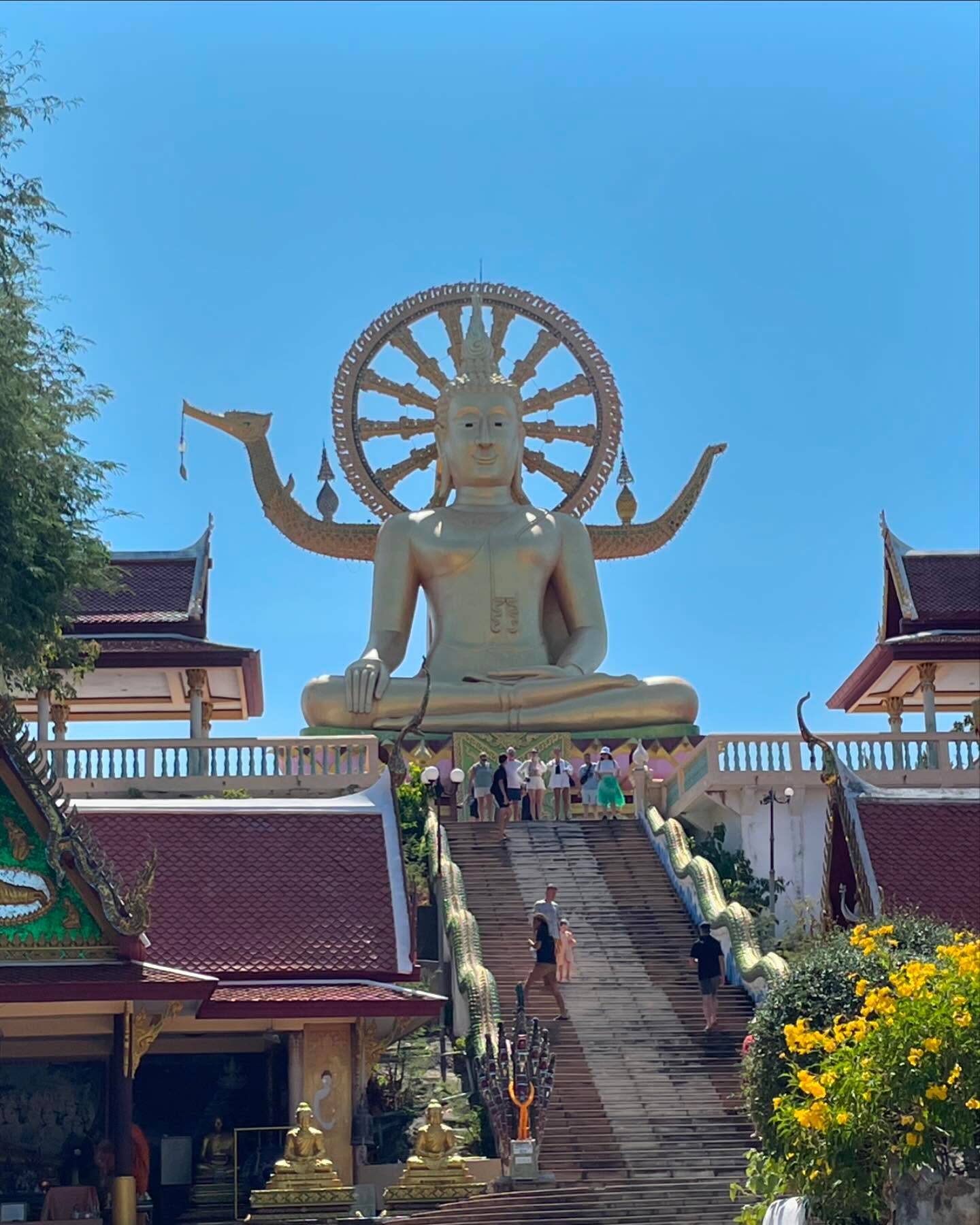 Enjoying the experience at Koh Samui