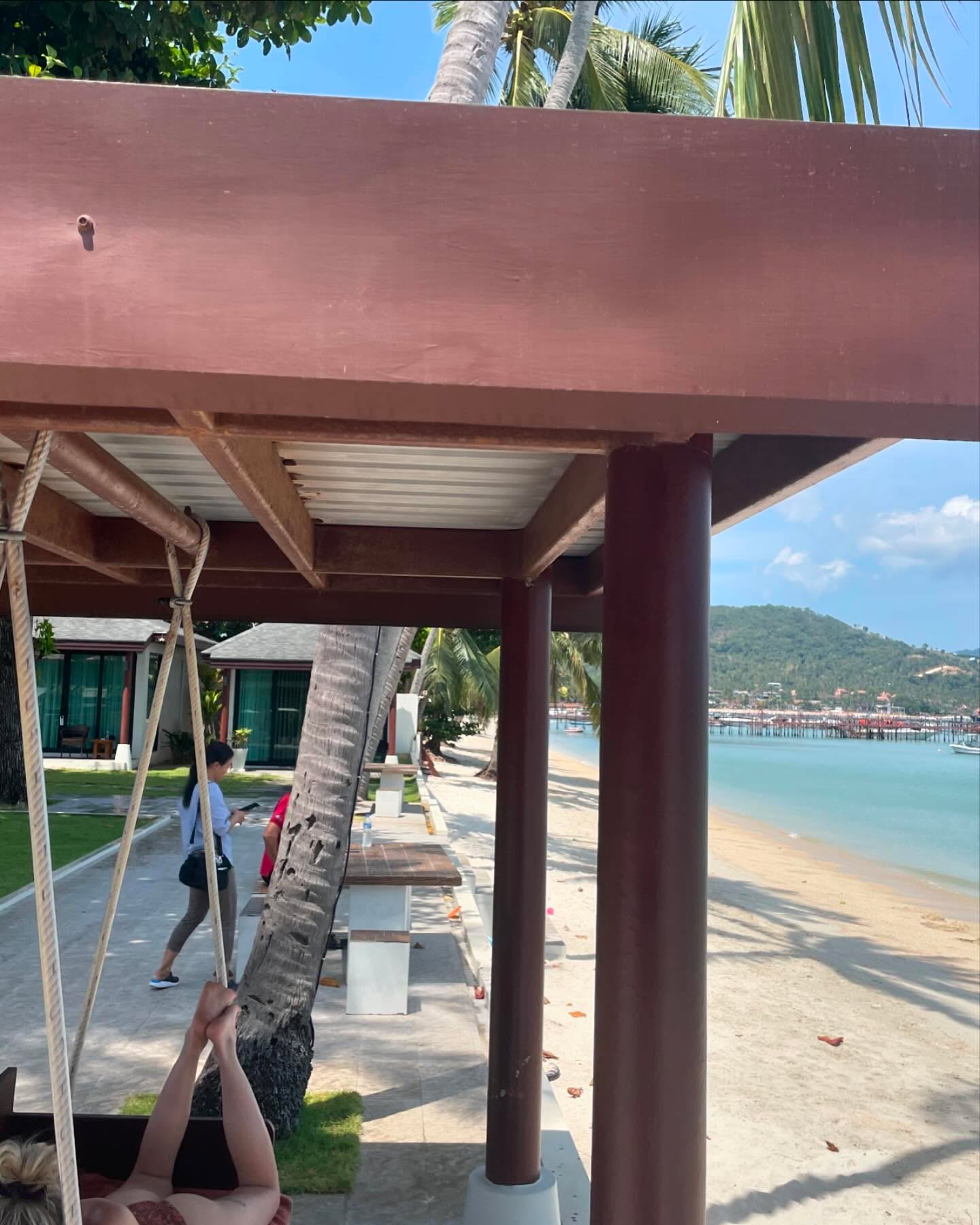 Enjoying the experience at Koh Samui