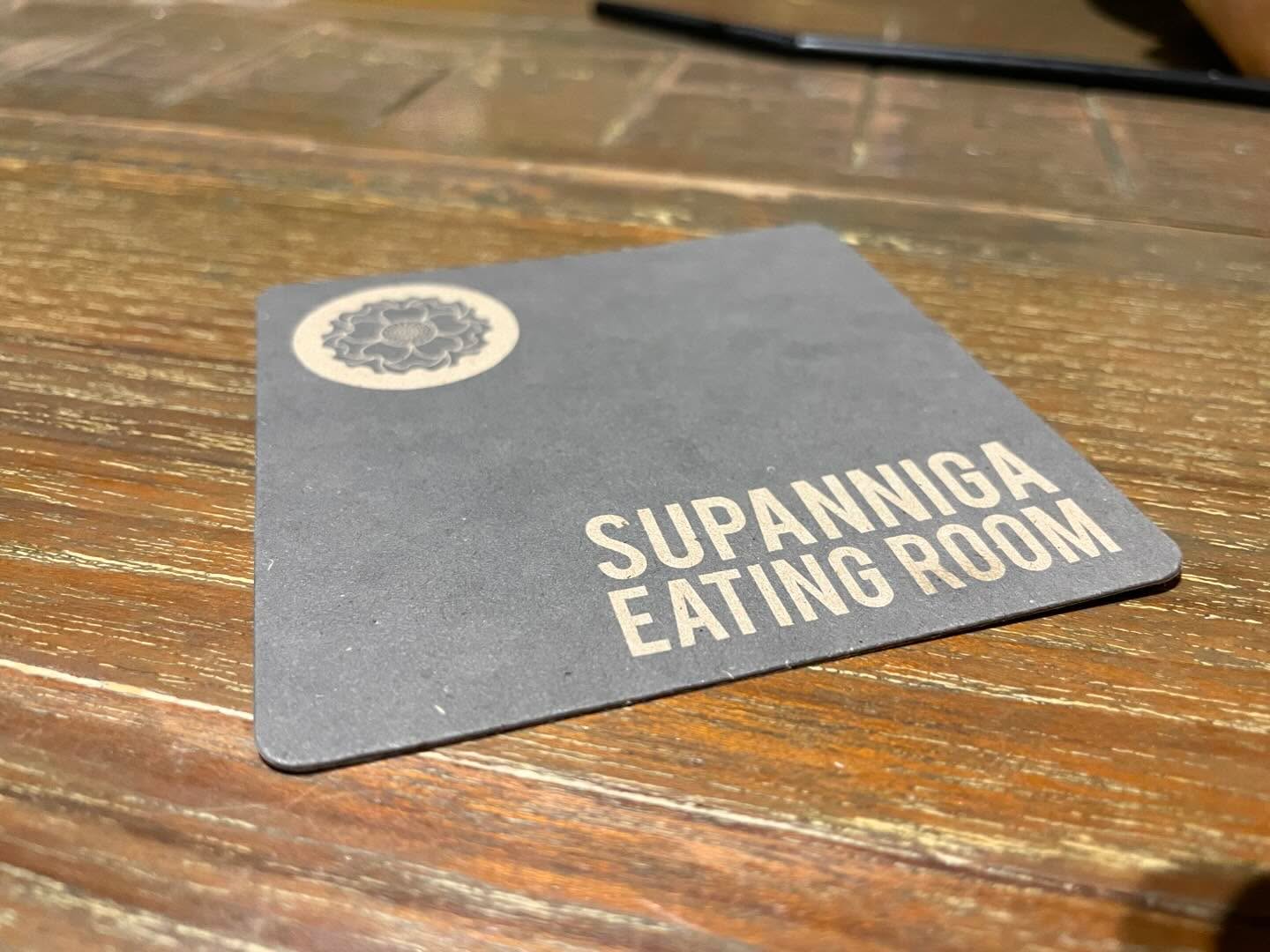 Thai food at Supanniga - a Michelin rated restaurant