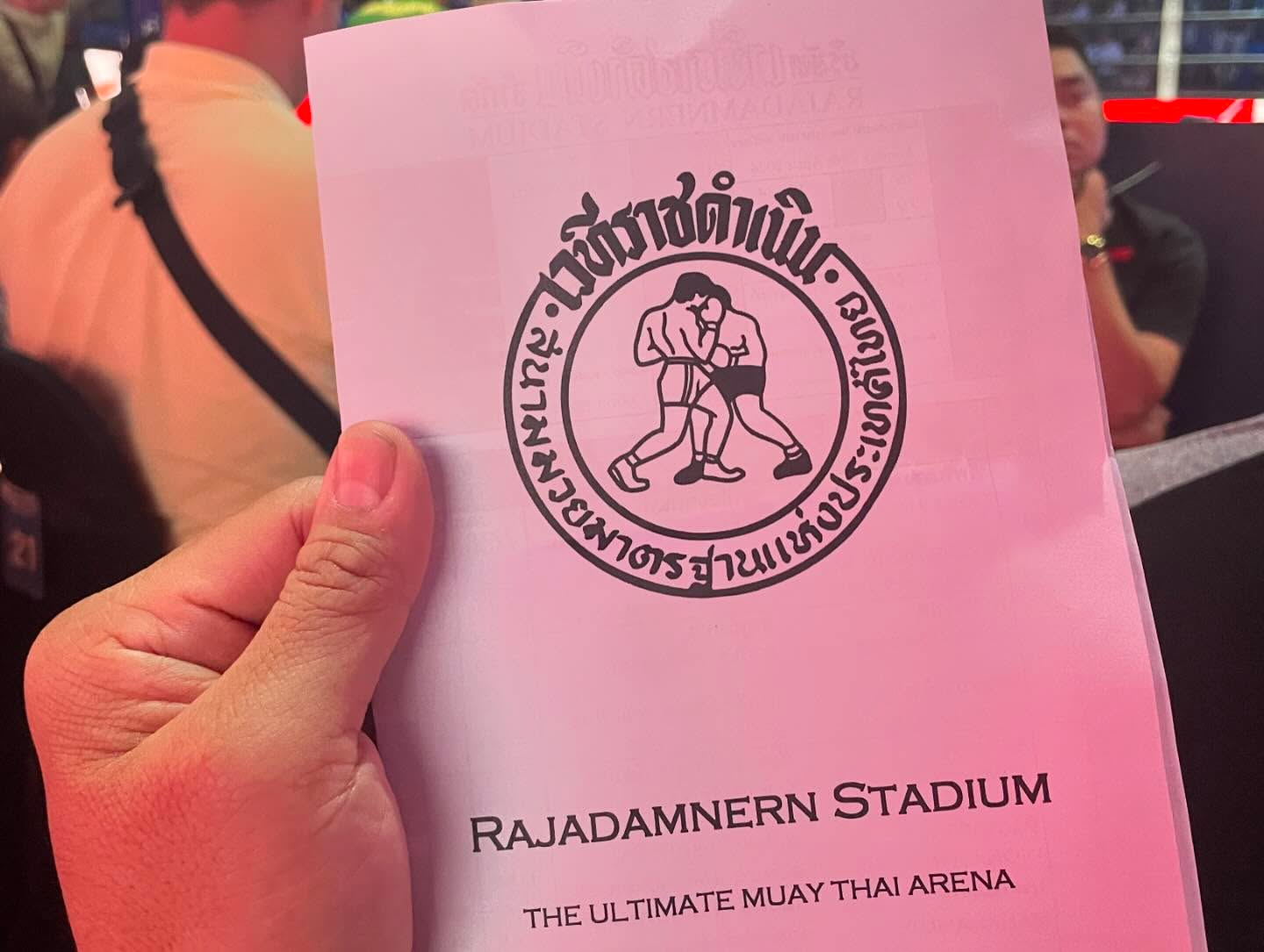 Sunday night fights in Bangkok at Rajadamnern Stadium