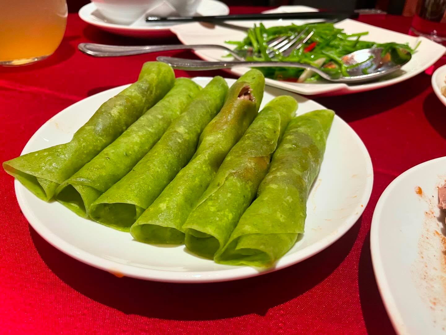 Roast duck at Silk Place