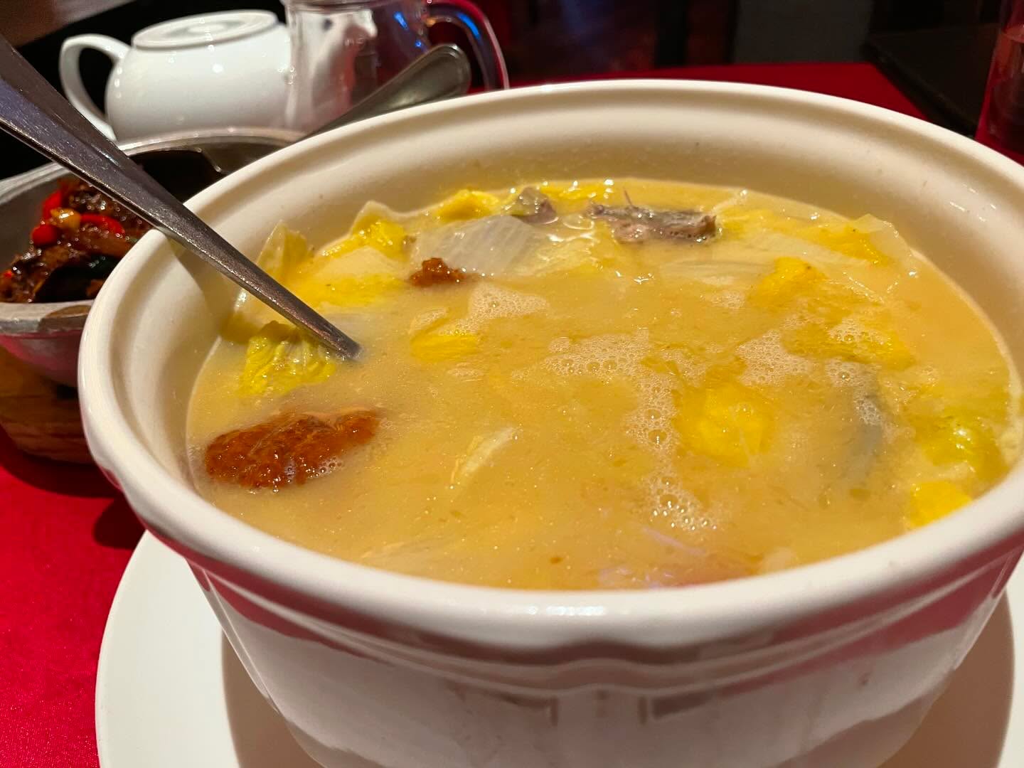 Roast duck at Silk Place