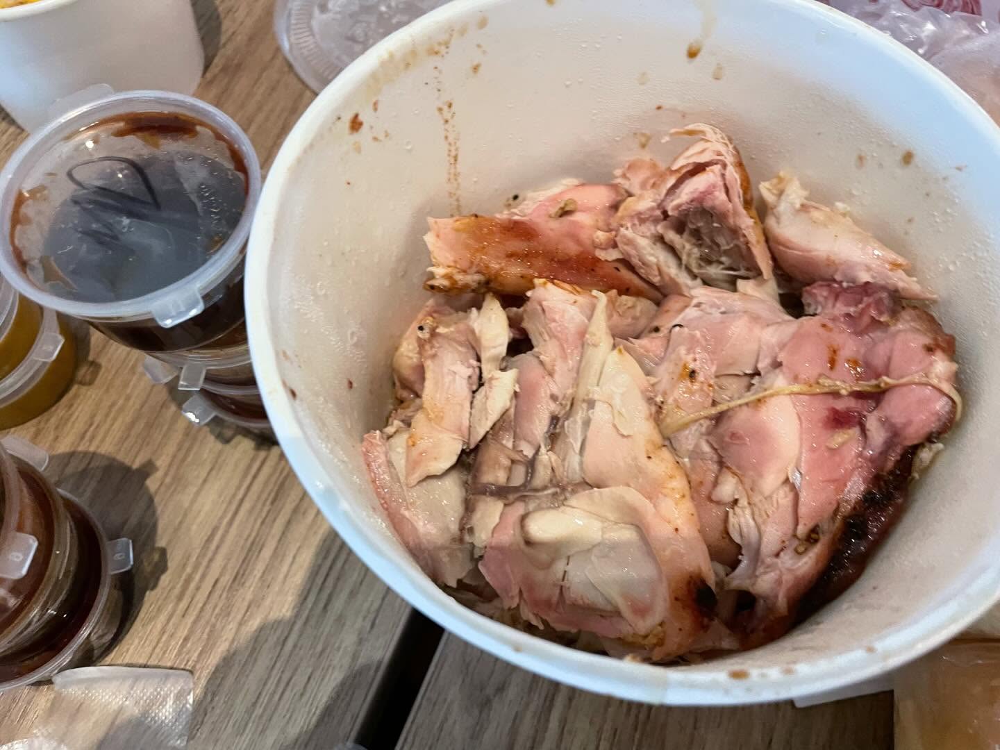 Had barbecue with my relatives at one of the most popular American Barbecue r...