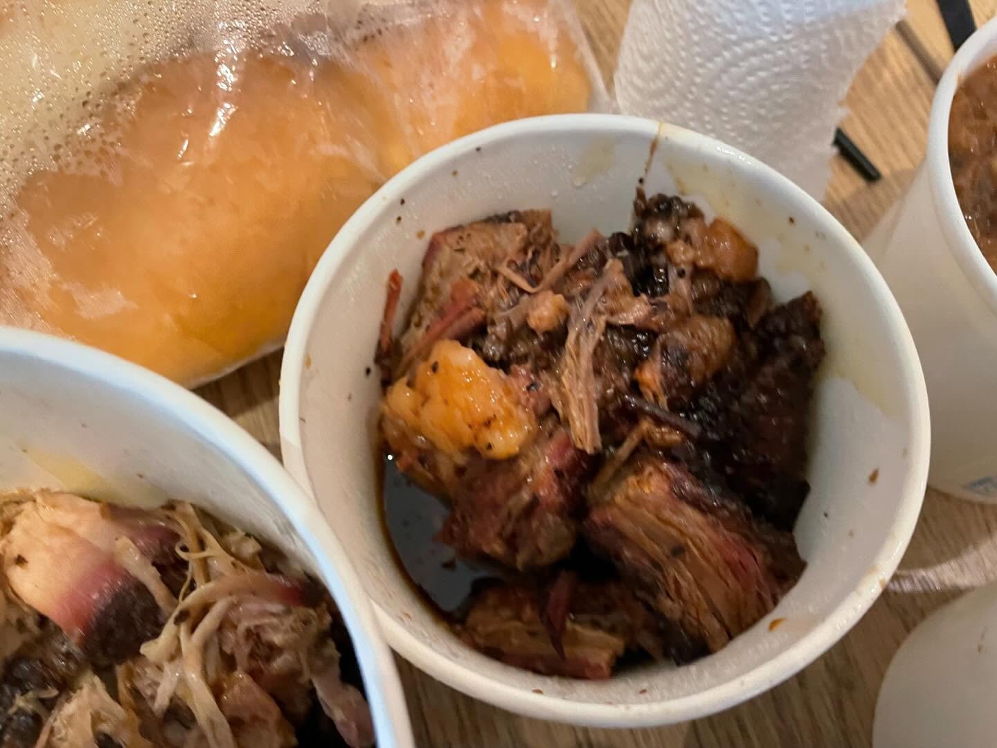 Had barbecue with my relatives at one of the most popular American Barbecue r...