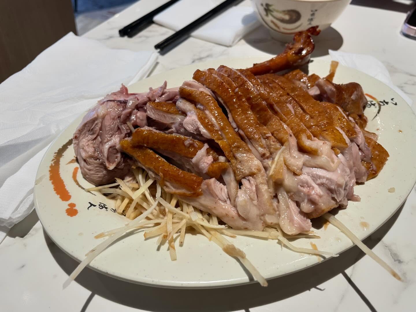 Goose lunch in Taipei