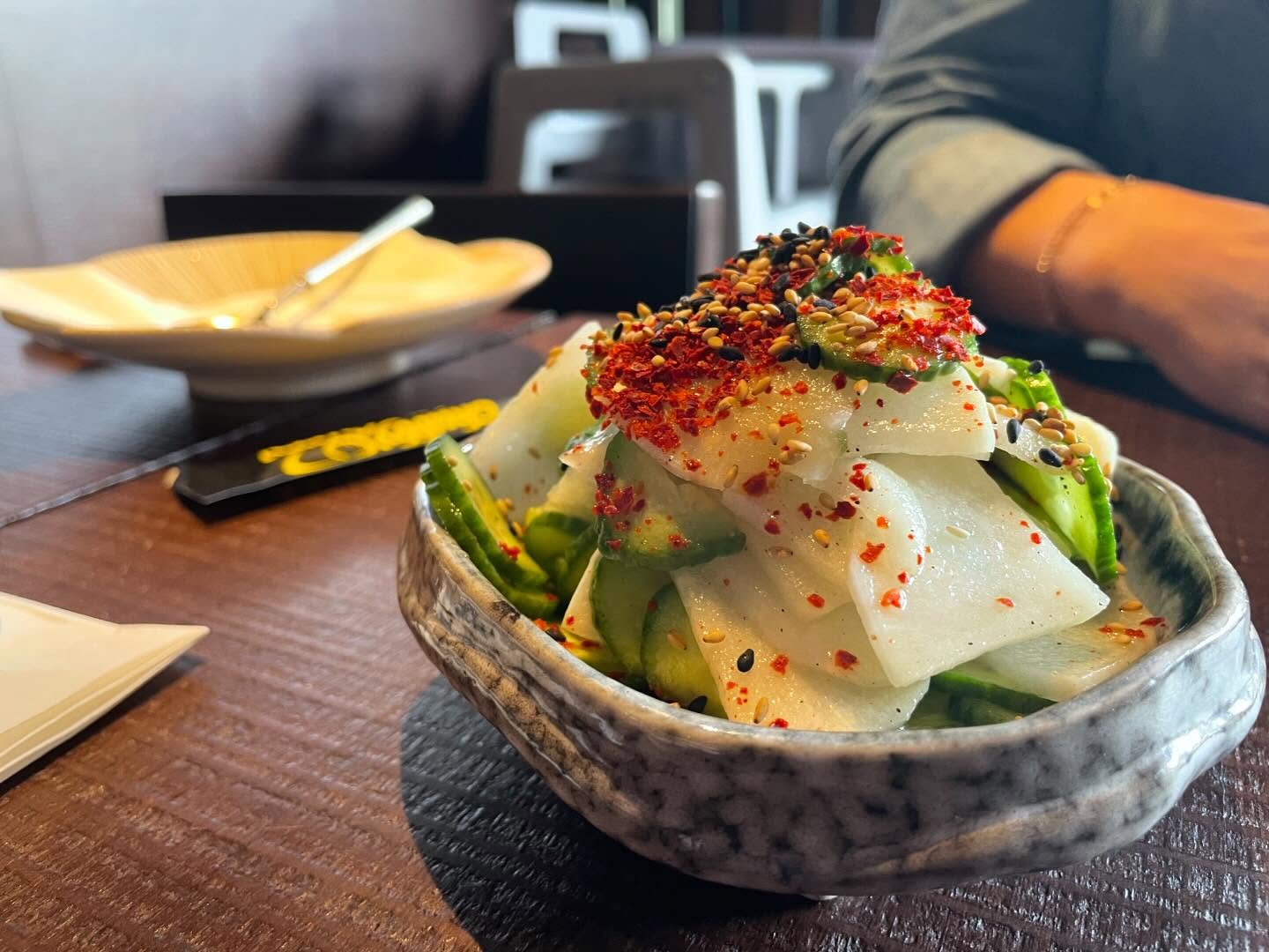 Curry lunch at   Had the Wagyu stone bowl and the tonkatsu pork curry