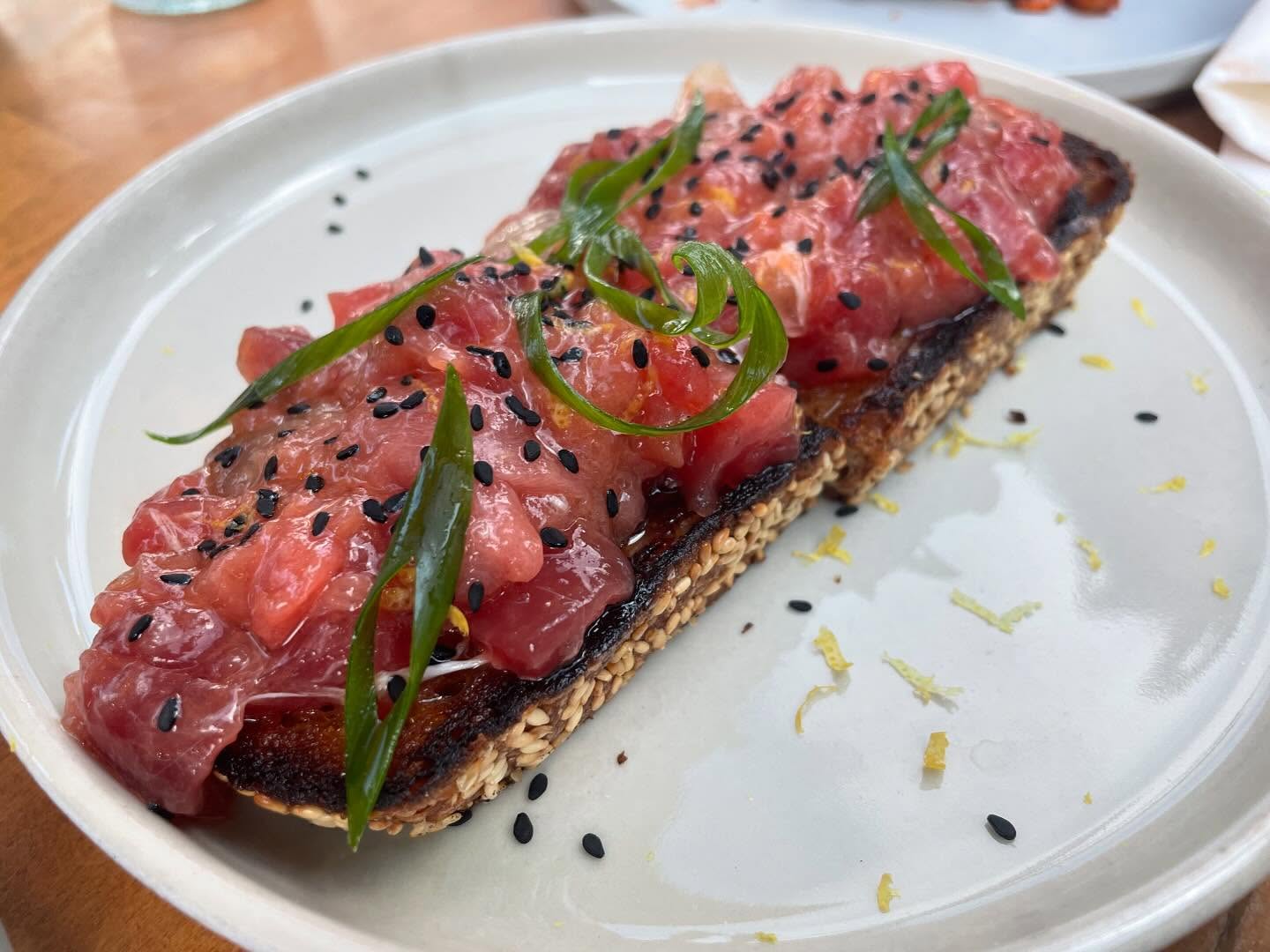 Seafood brunch at Crude e Nudo on Santa Monica Main Street