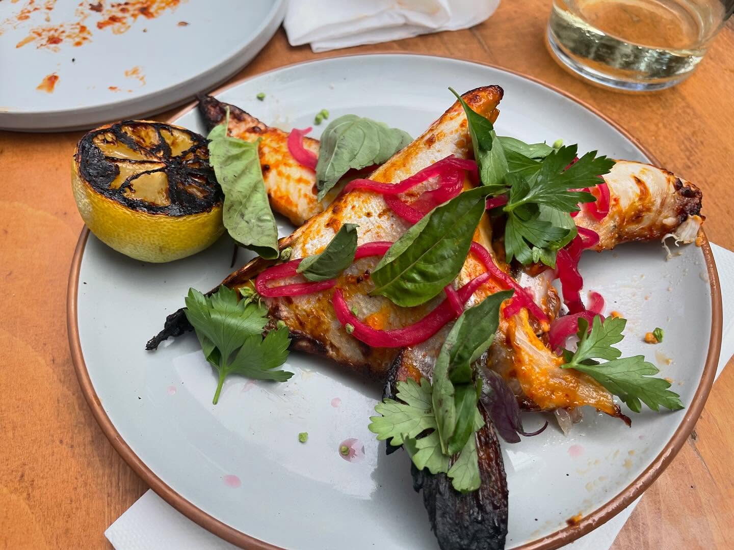 Seafood brunch at Crude e Nudo on Santa Monica Main Street