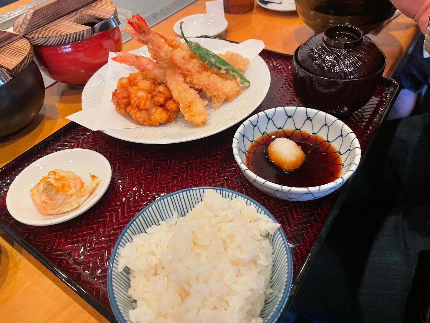 Tempura from  at their latest location in Pasadena