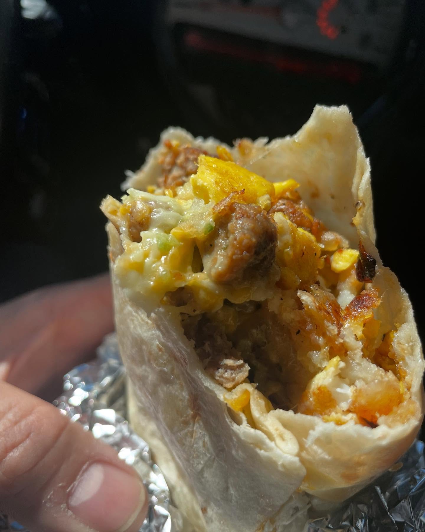 Breakfast Burrito from the Queen of LA