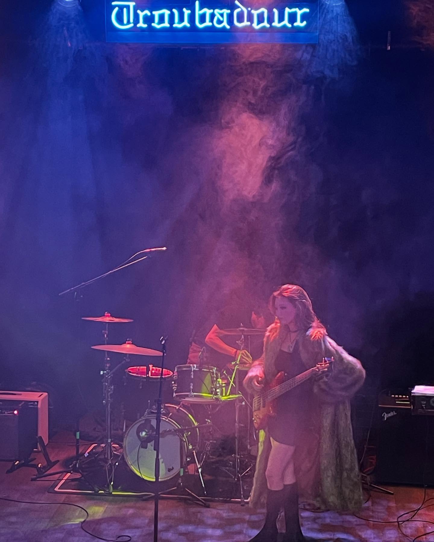 Checking out my friends band at the iconic Troubador in West Hollywood