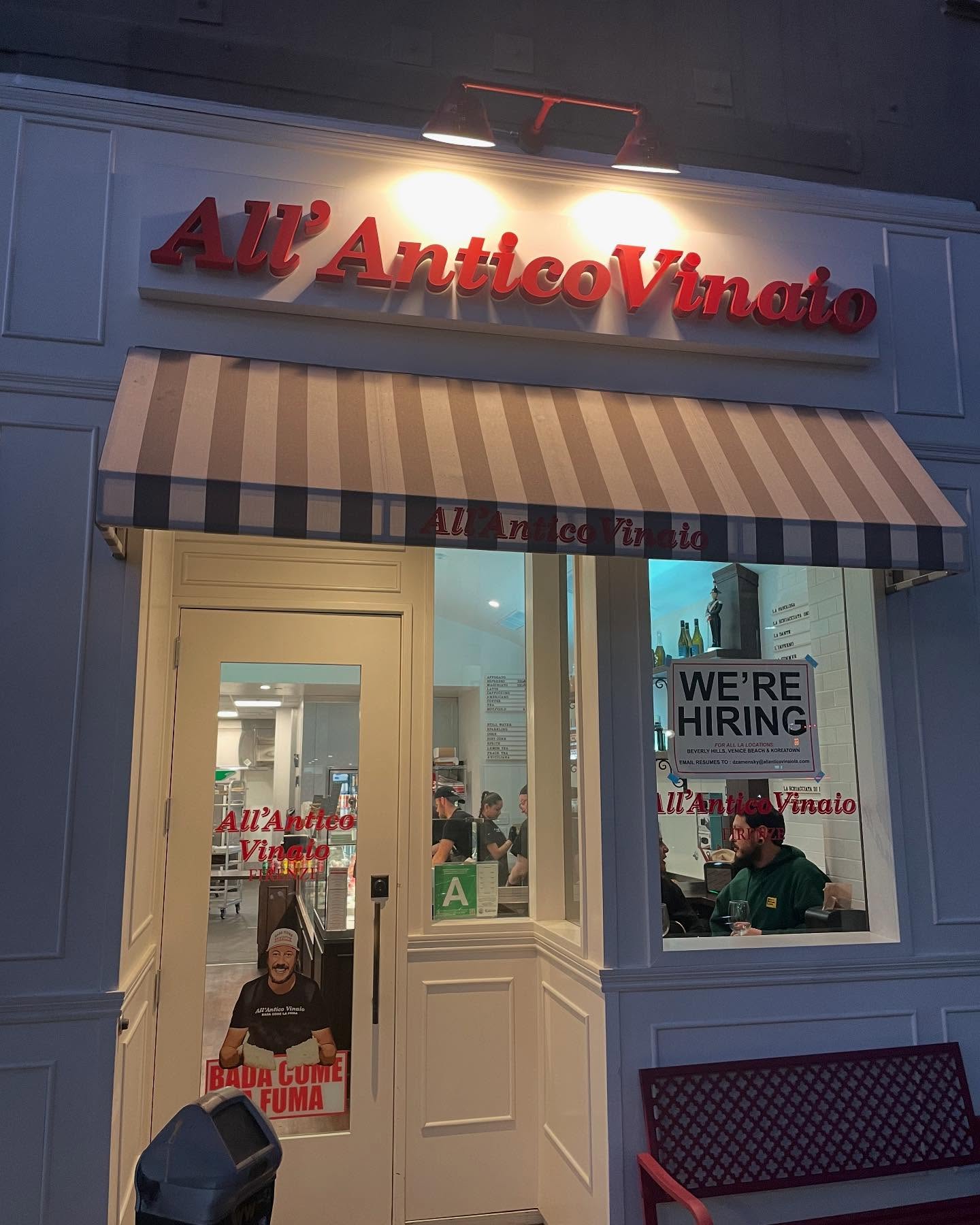 Really good sandwich from All'Antico Vinaio