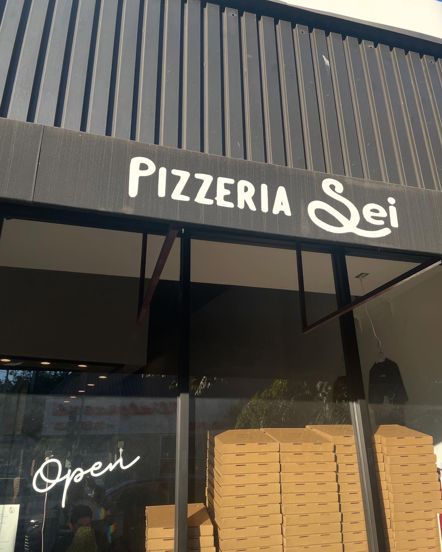 Pizza from Pizzeria Sei