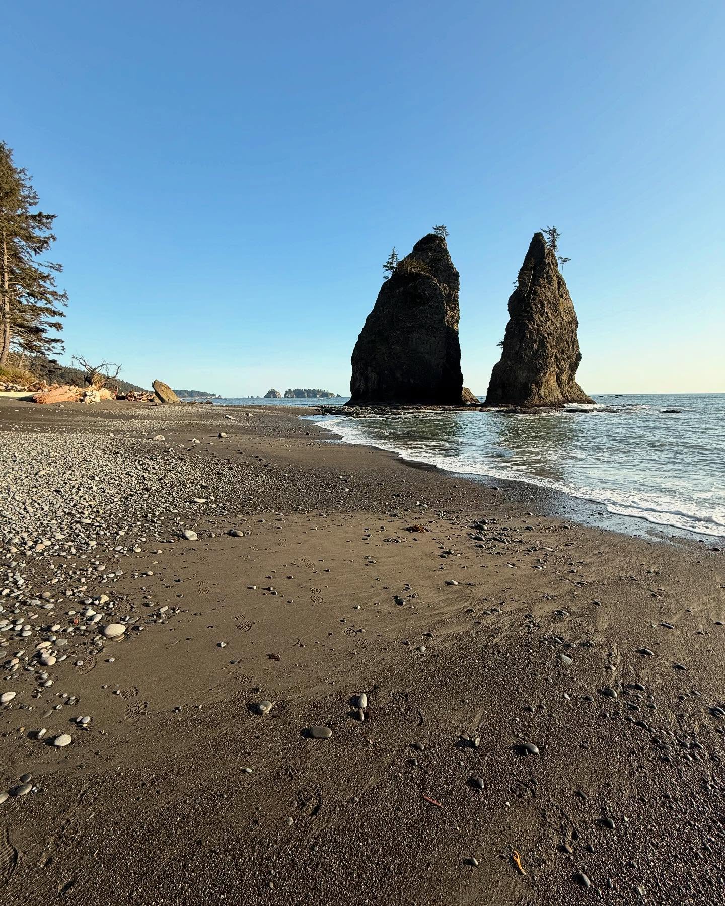 Rialto Beach and the Hole-in-the-wall