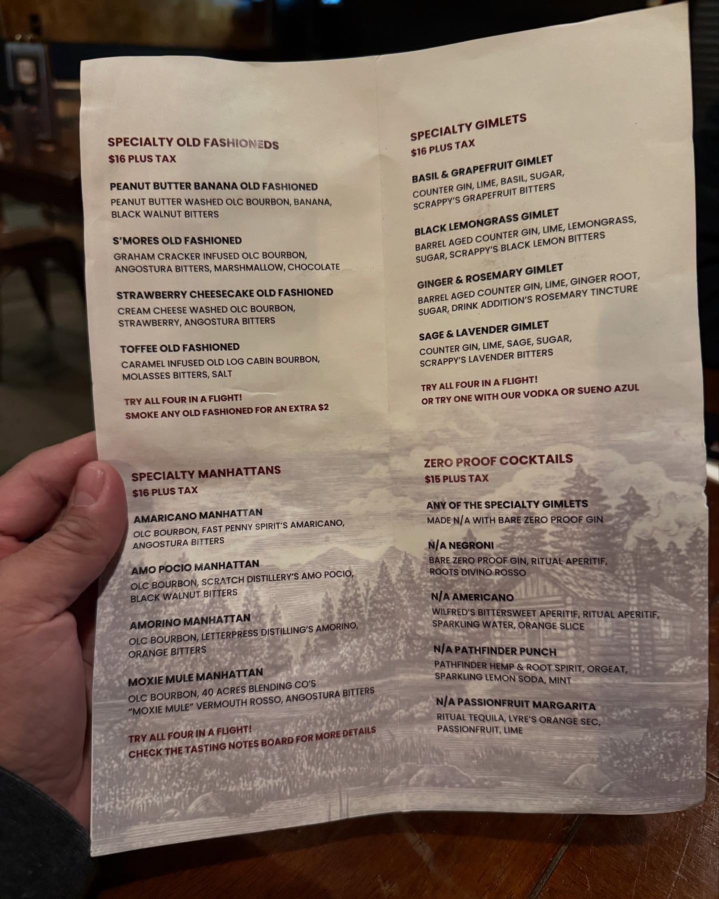 American Whiskey Maker -  with their Cool tasting room with pretty good pizza...