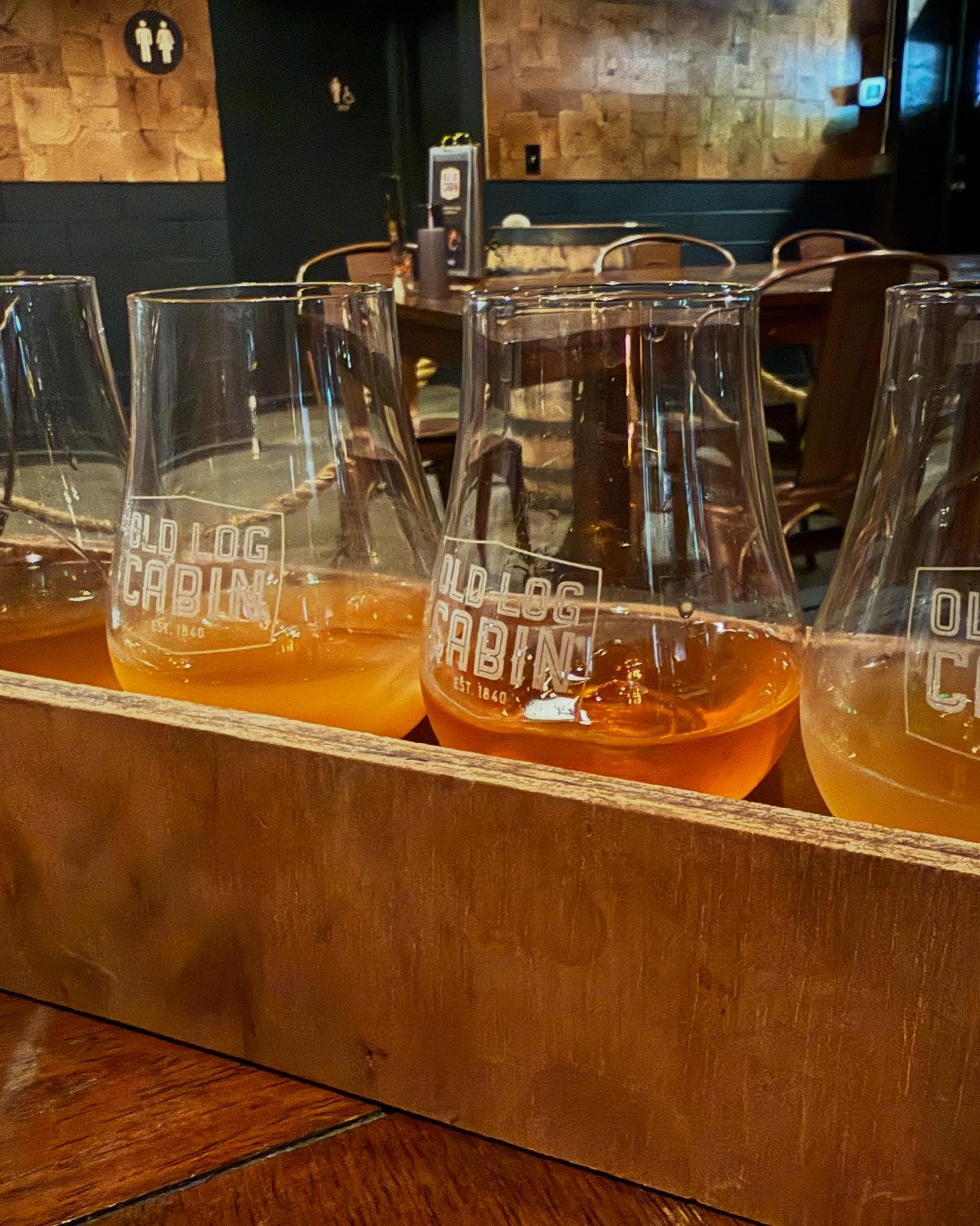 American Whiskey Maker -  with their Cool tasting room with pretty good pizza...