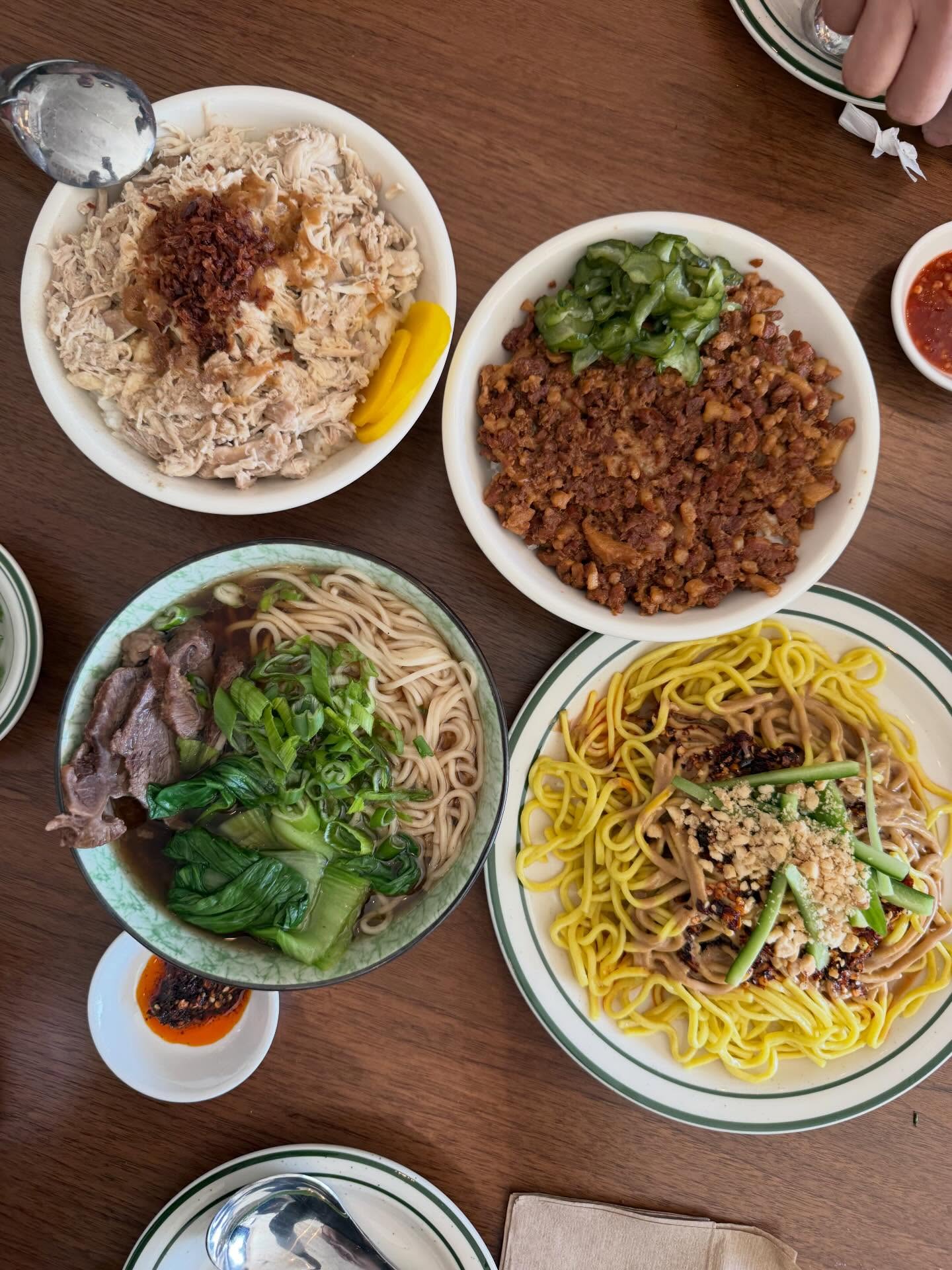 lunch with old friends in Koreatown