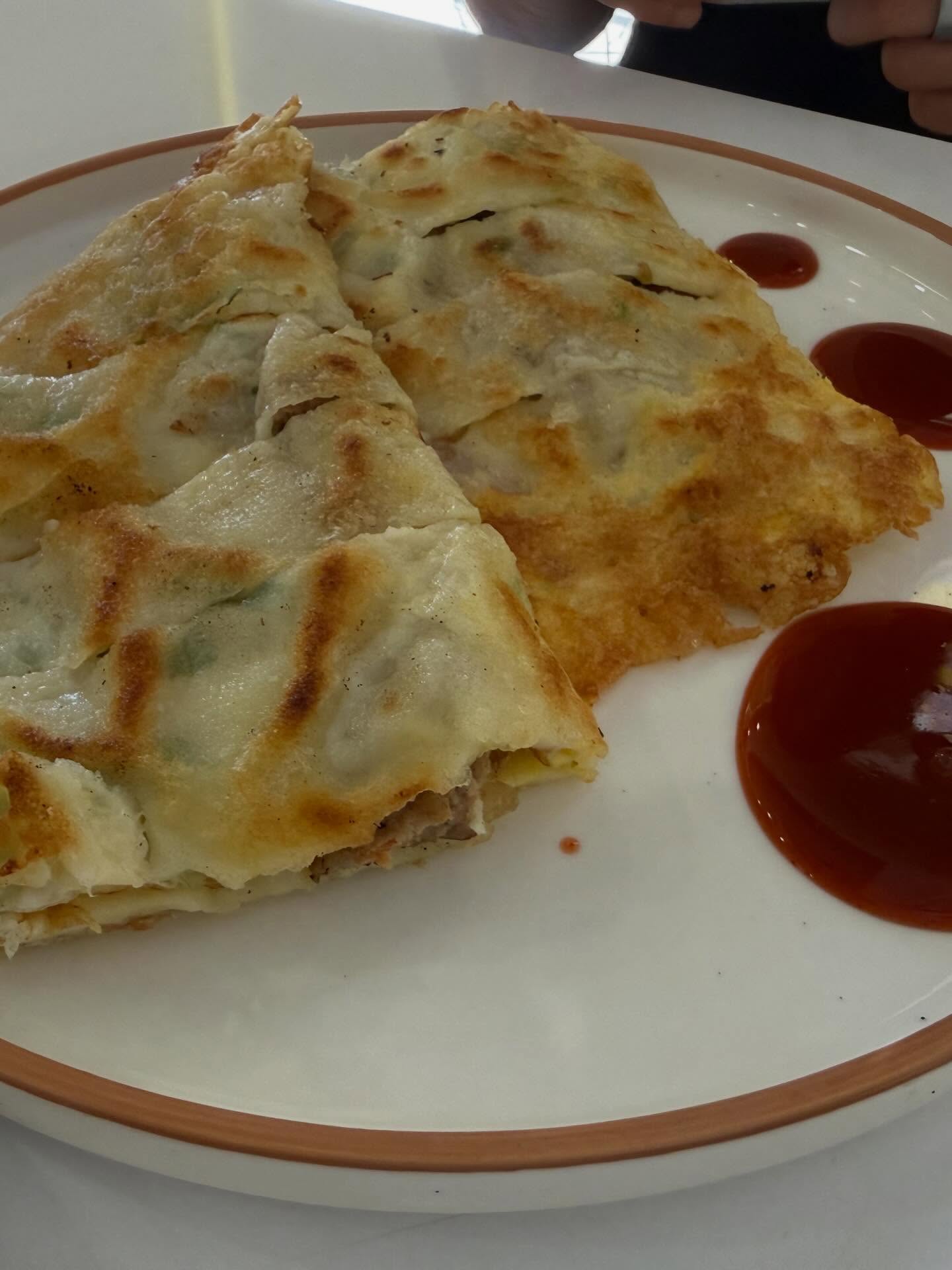 Weekend brunch at Morning Delight Cafe in San Gabriel  had a couple of the eg...