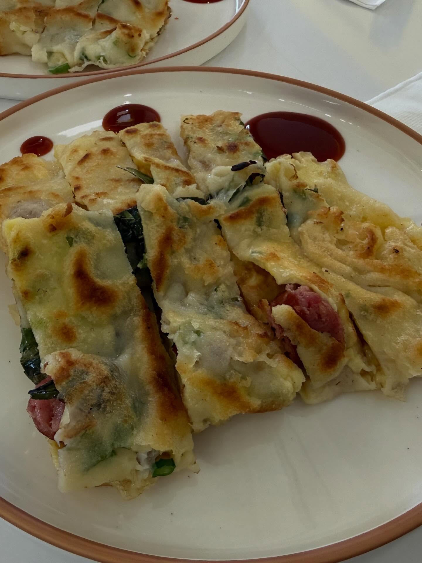 Weekend brunch at Morning Delight Cafe in San Gabriel  had a couple of the eg...