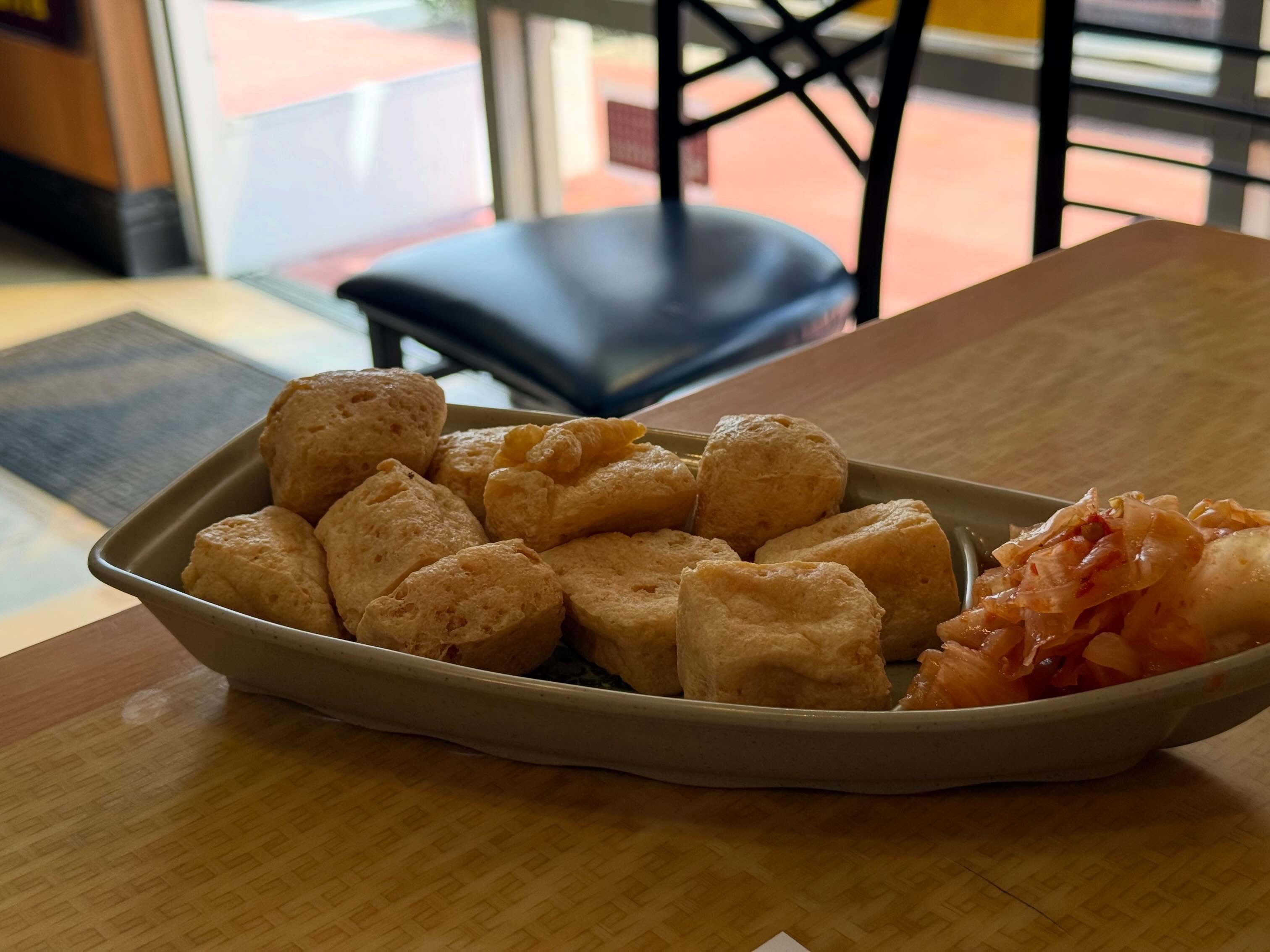 Stinky tofu at Tofu King 臭豆腐大王 in Arcadia