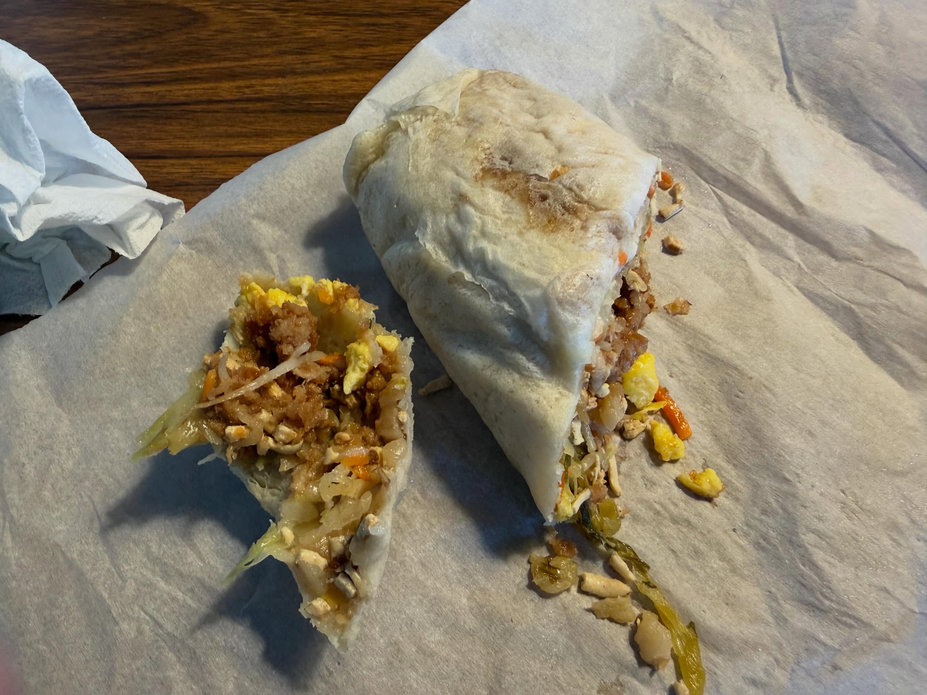 Run Bing 潤餅 - a Taiwanese Wrap or Burrito